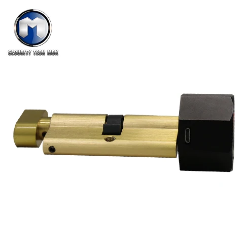 moklock Tuya APP Remote Unlock Digital Biometric Smart Door Lock Cylinder for Home Apartme