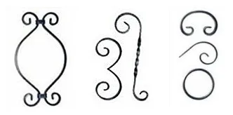 manual wrought iron machine(6 PIECES)