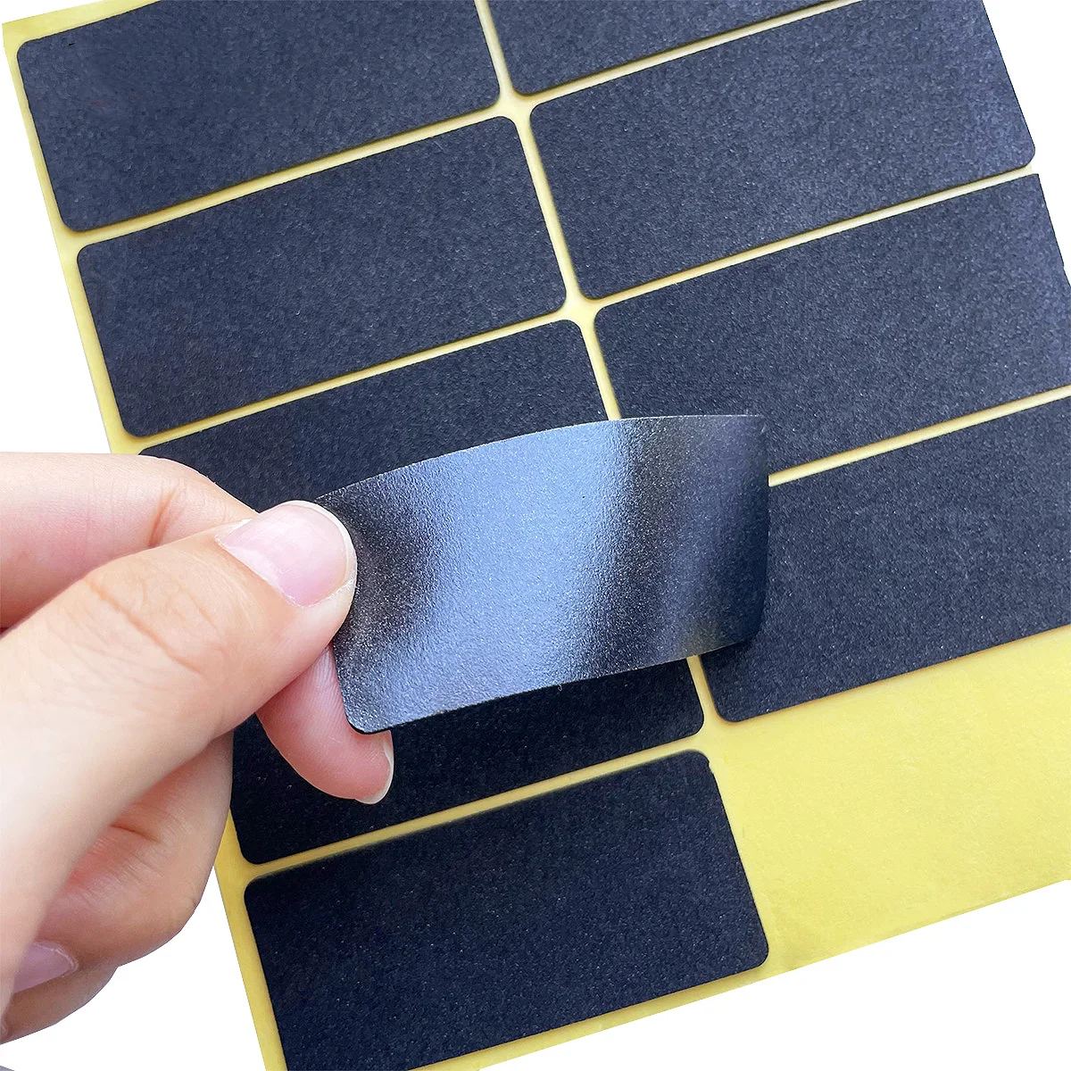 custom 1mm 2mm 3mm EVA foam single glue  waterproof black sponge adhesive strong high stick round square pads