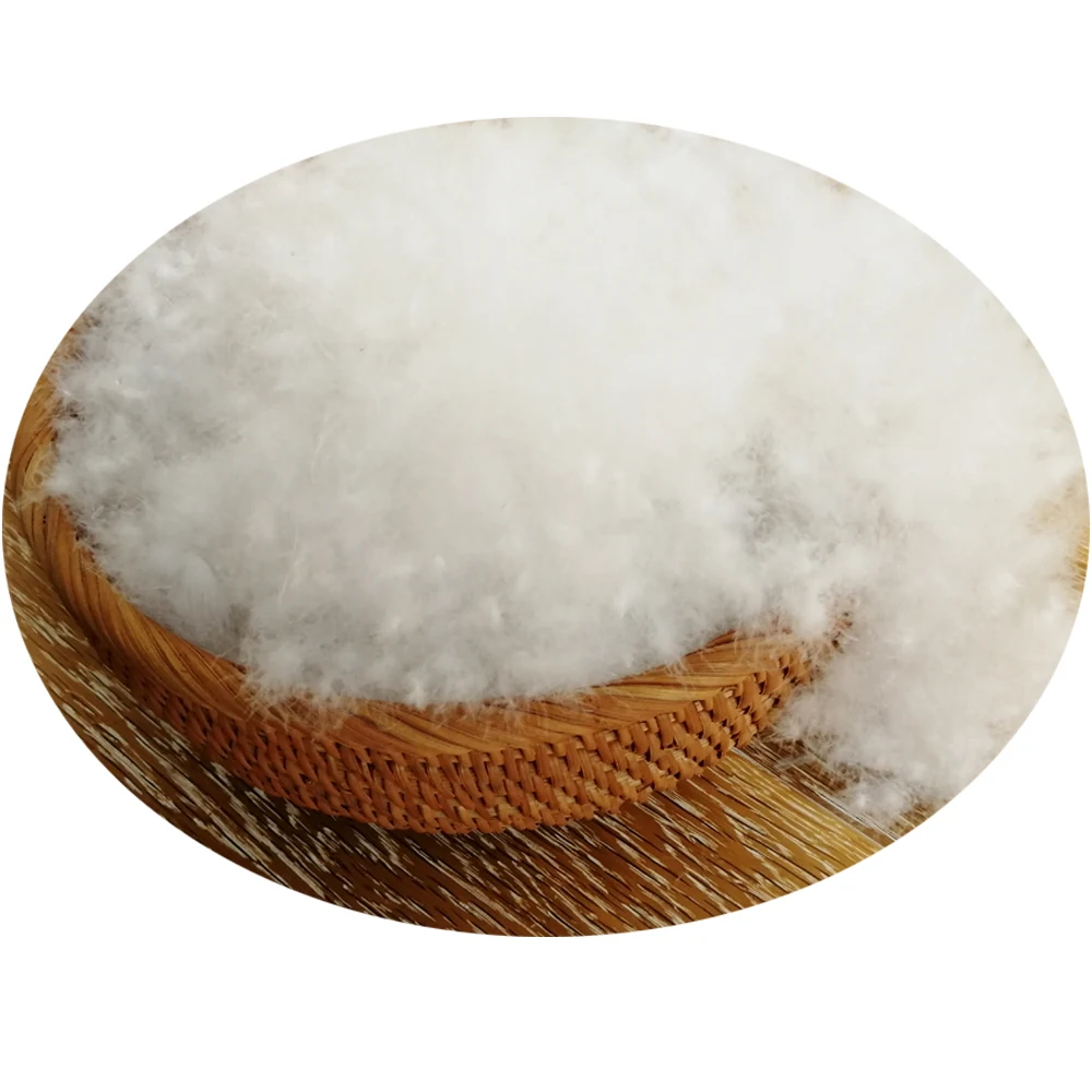 
Buy real 90% 80% 70% washed white goose down feather fill material 