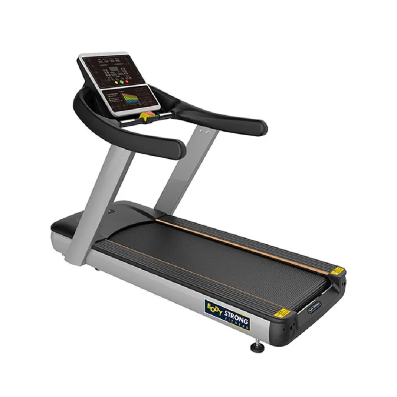 semi commercial gym club health exercise fitness equipment treadmills LCD and TFT display running machine