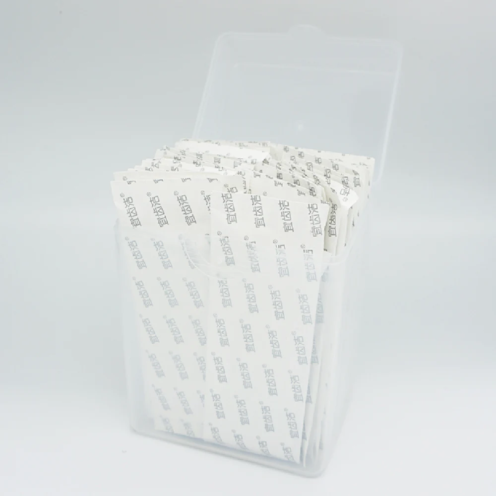 Factory Price Oem custom logo 250pcs individual wrapped Dental floss Stick Custom plastic Dental Floss