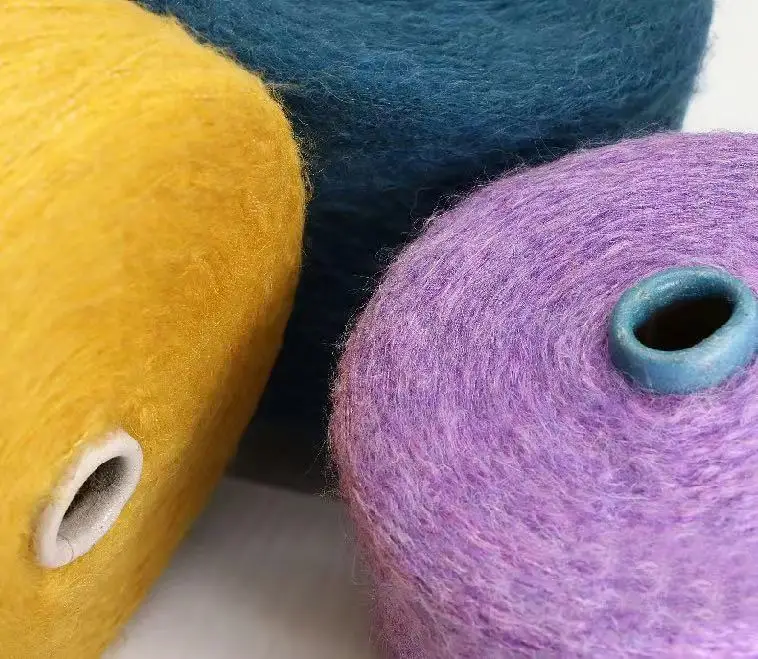 Soft Weaving Elastic 1/13NM 32% Baby Alpaca 32% mercerized wool 30% nylon 6% spandex  Blended Alpaca Yarn Knitting