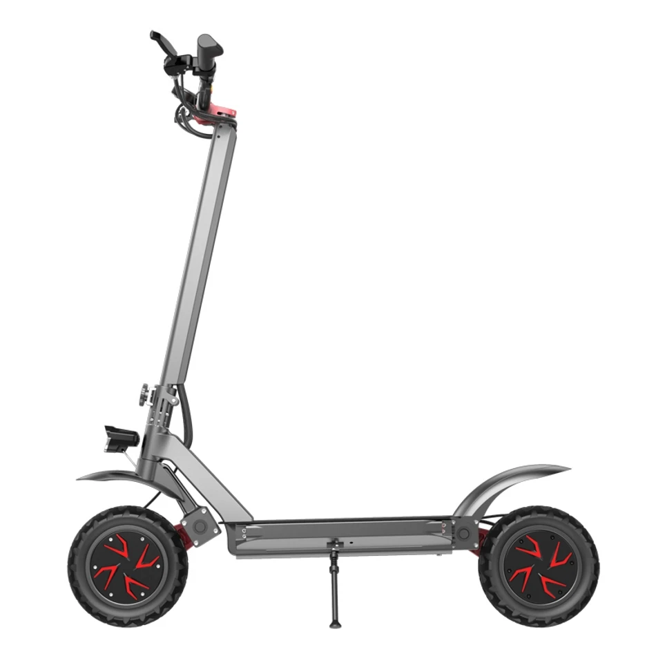 Hot Sell Powerful Full Suspension 48V Lithium Battery 800W 1000W 1600W 2000w adult Dual motor foldable Electric Scooter 2