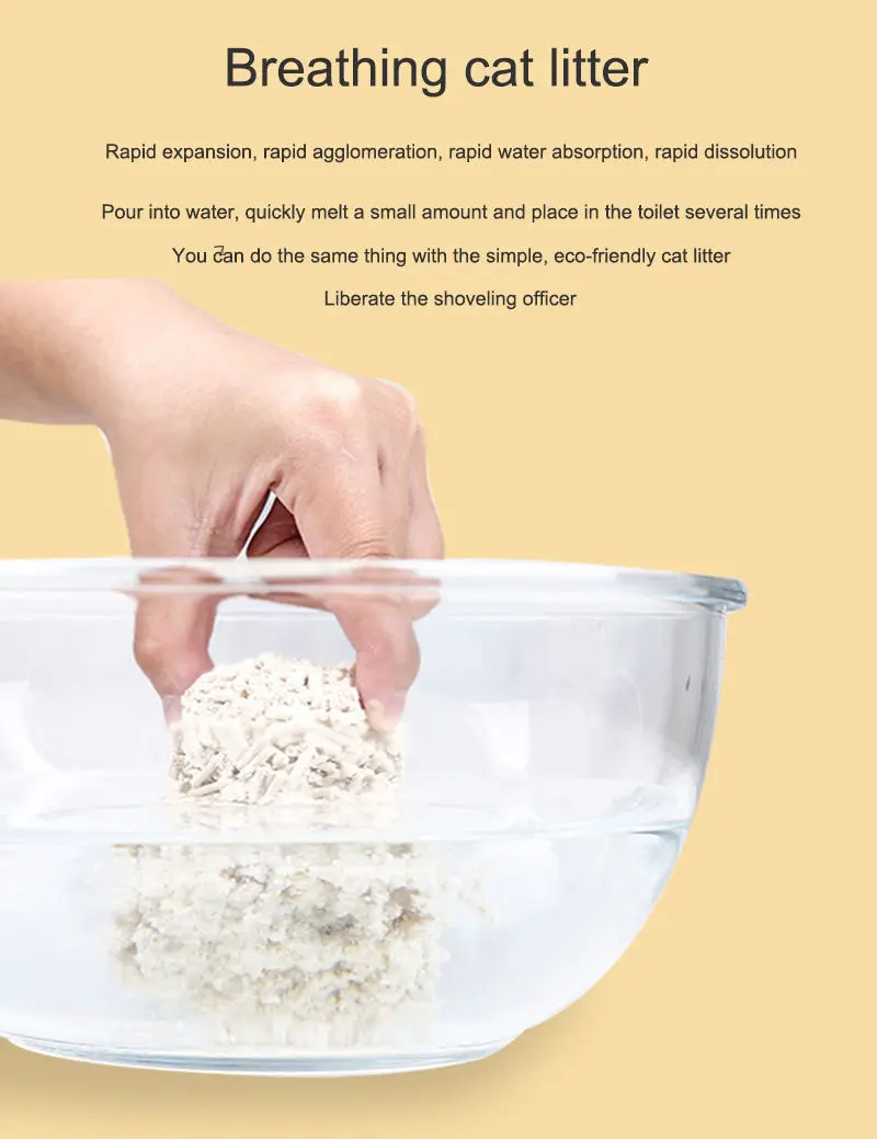 Arena Para Gatos Aglutinante Odor Eliminator 10L Walnut Shell Pea Corn Cassava Polymer Tofu Beads Cat Litter Sand For Cat Coffee