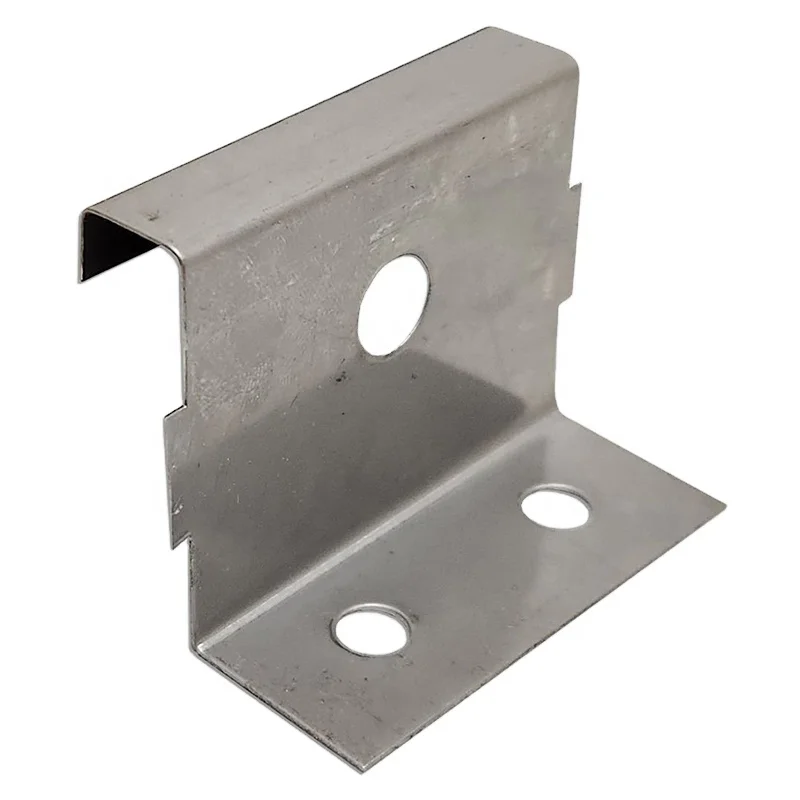 Best Price Stamping Sheet Metal Bending Parts Polished Stainless Steel Single Lock Standing Seam Clips For Roofing
