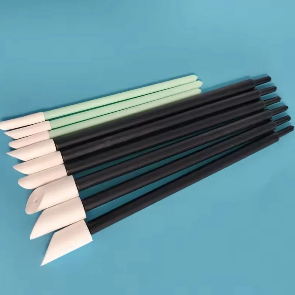 8mm PU Foam Swab Design-Based Customization Printer Cleaning Foam Swab Ruby Stick