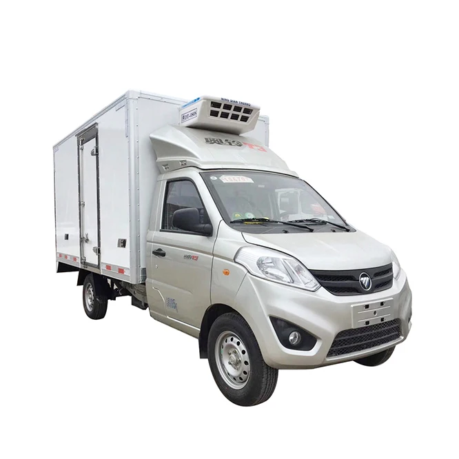2tons carrier freezer foton cooling van small refrigerated trucks