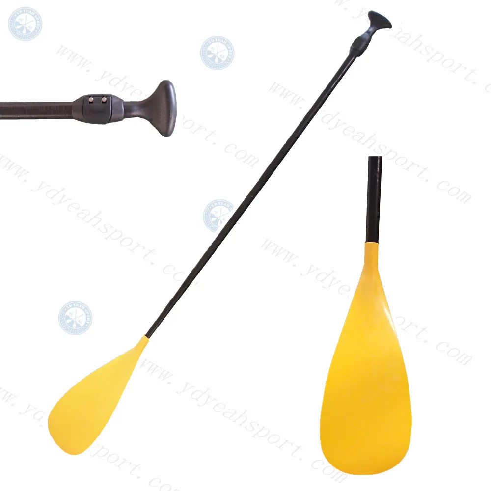adjustable plastic aluminum colourful blade sup paddle