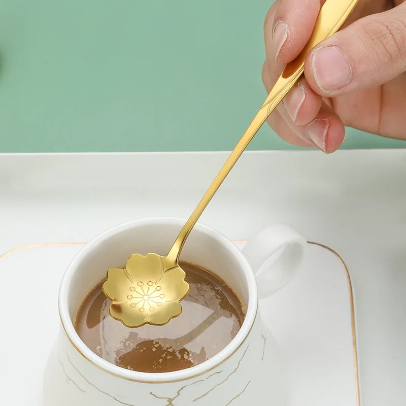 Support customization guests wedding souvenirs stainless steel 2-piece set coffee spoon