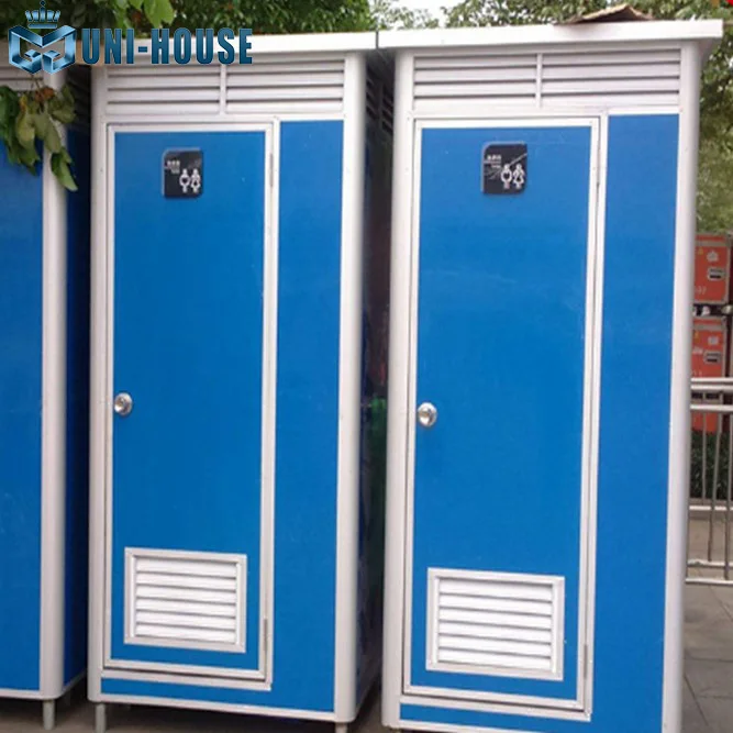 Modern luxury Prefab Outdoor Mobile Bathroom Portable EPS Plastic Toilet for Men and Women restroom for Construction Sites