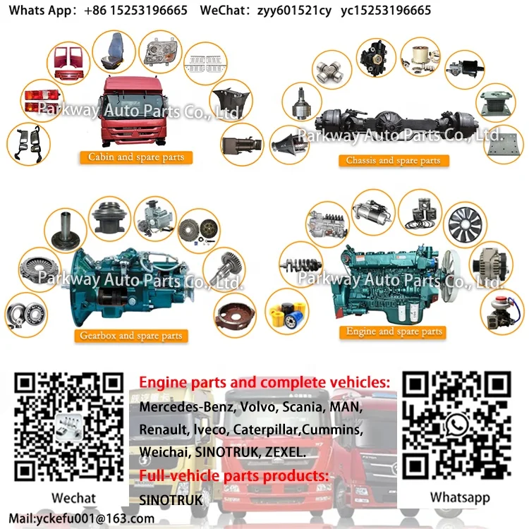 SINOTRUK HOWO 336 6x4 dump truck engine spare parts, Crankshaft Thrust Bearings VG1034010176 Thrust Plate Pads, Thrust Shoes