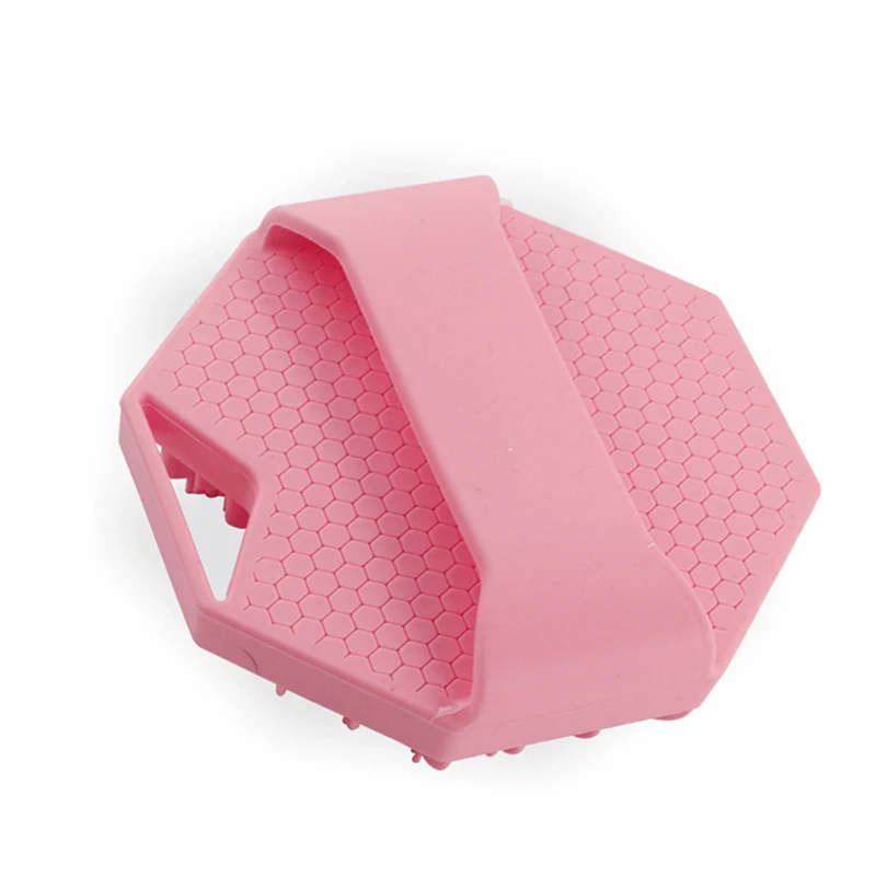 Body Scrubber Mitt Premium Exfoliating Silicone Bathing Pad Natural Shower and Bath Brush