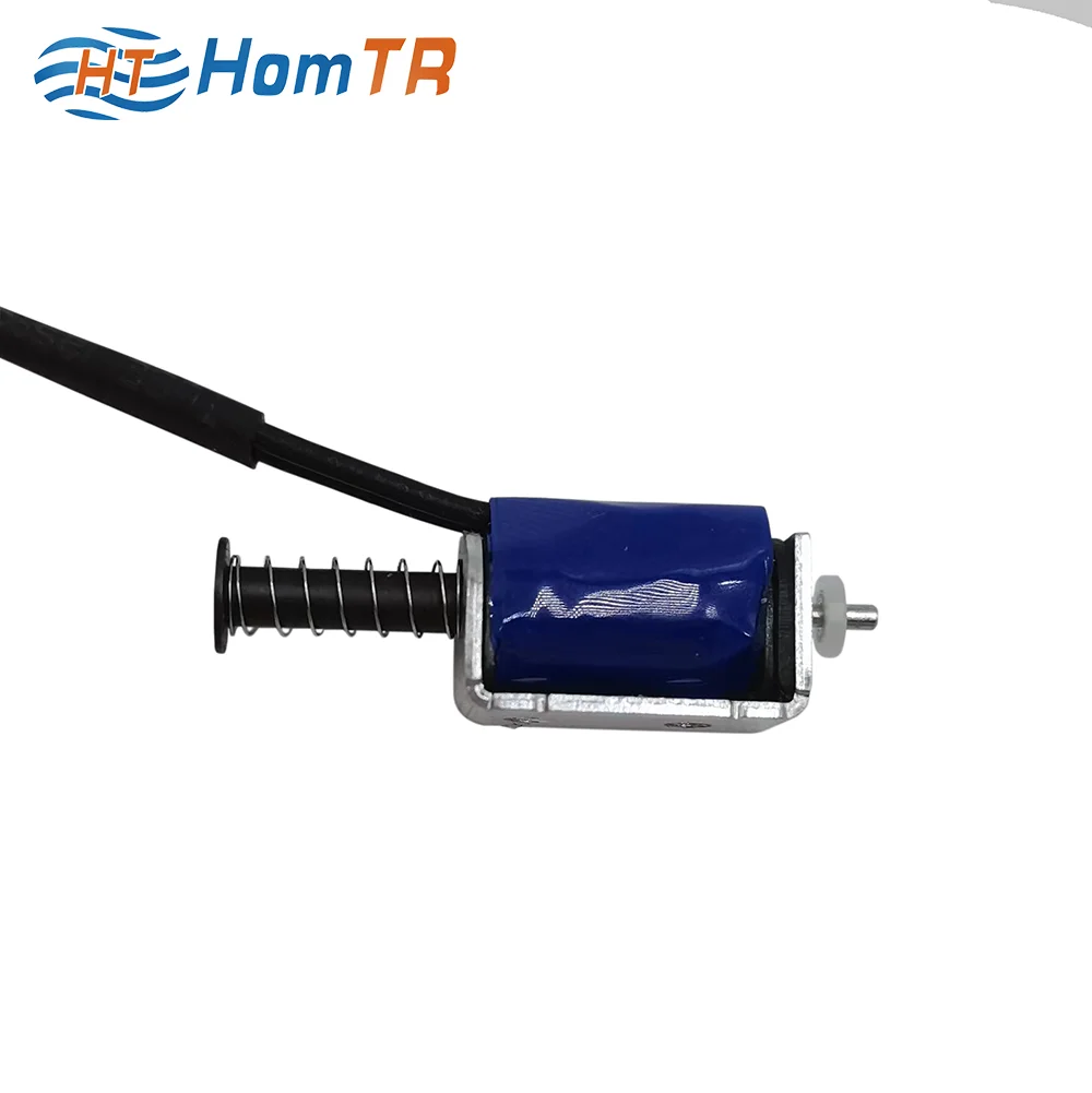 HomTR DC 24V 5mm sroke micro solenoid coil mini push pull magnet solenoids