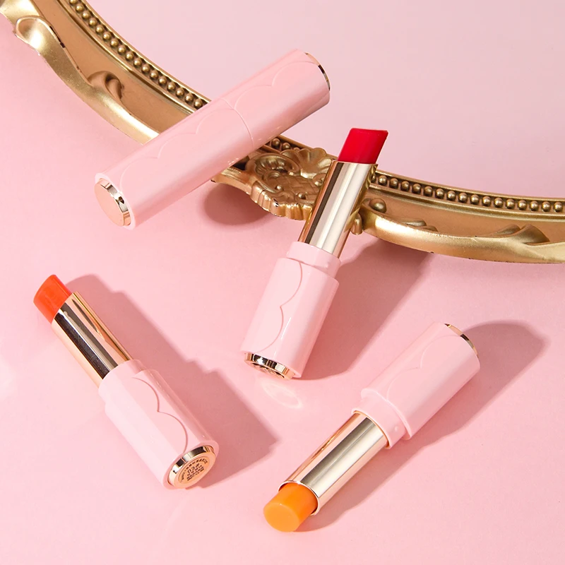 Magic change color lipstick Mist powder temperature korean cosmetic lipstick private label custom packaging