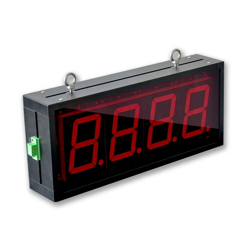 Custom Industry Rs485/Rs232 Interface Led Digital Tube Display Dual Sided Double Sided LED Digit Display
