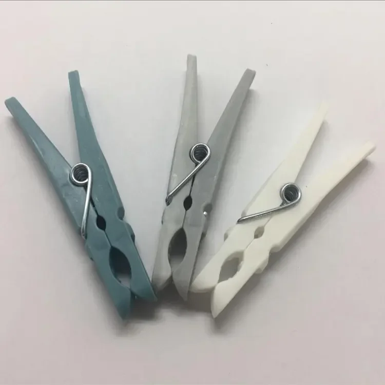 Plastic Color Clothespins Kitchen Laundry Clothes Pegs with Spring Single Tier Clothing Clips Sock Clips Bag clips
