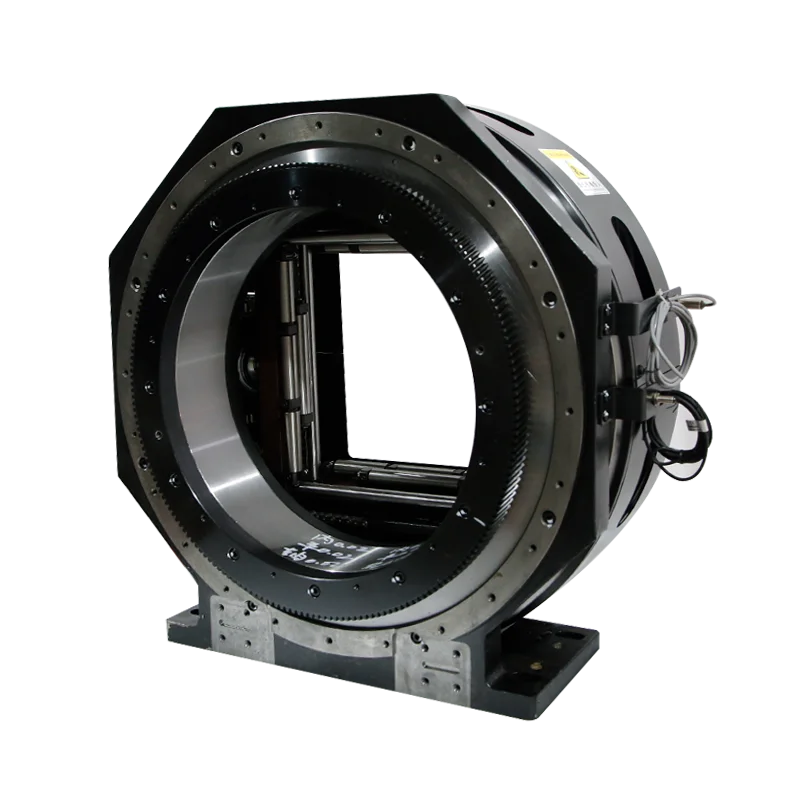 laser chuck F130DF High Transmission Efficiency Single Bearing Main Pneumatic Rotary Chuck