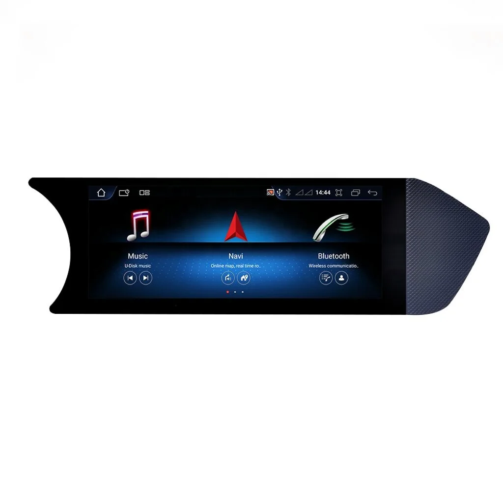 Автомобильная аудиосистема 8,8 дюйма, GPS-навигатор, мультимедийный плеер для Mercedes C Class W204 2011-2014, Android Auto Clio 3, поддержка приборной панели