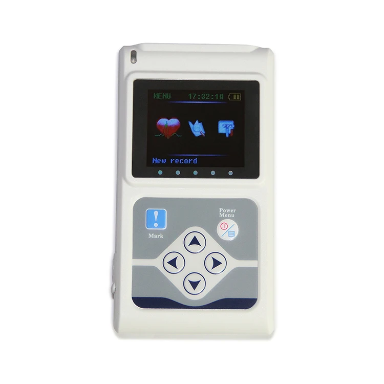 Contec Tlc5000 Digital Handheld Portable Dynamic 12 Channels 24 Hour Contec Holter Ecg Device