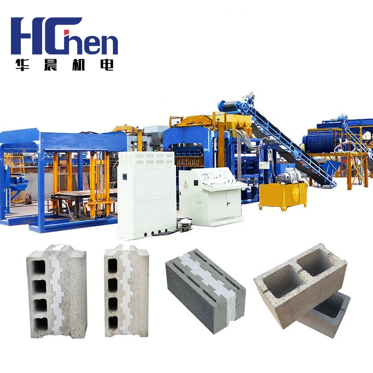 Automatic concrete composite self insulating brick production line Self insulating brick machine