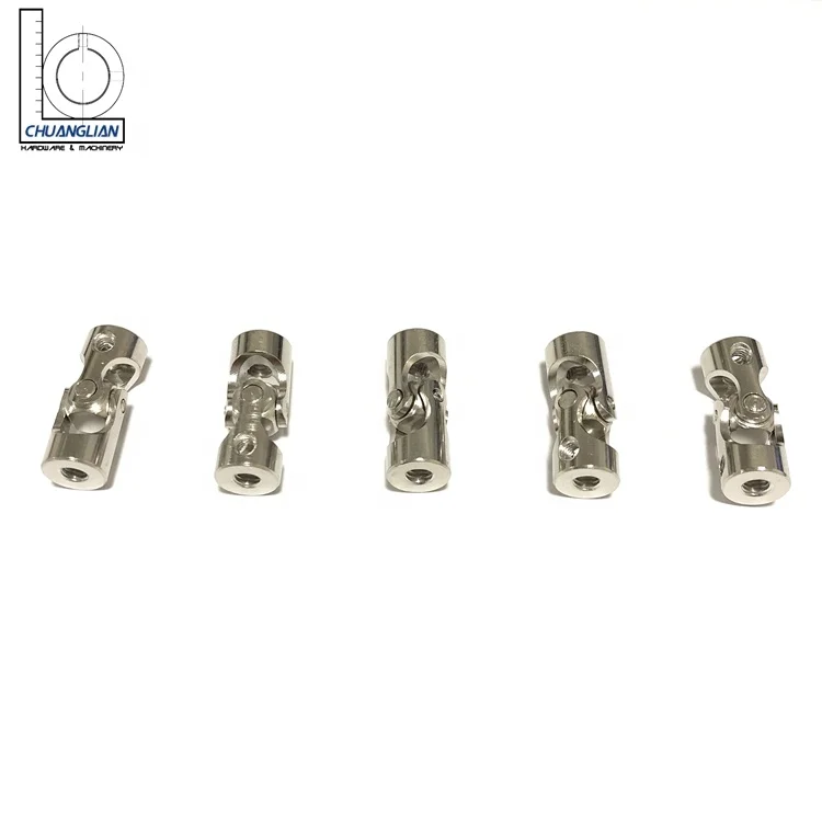 Micro Steel Connector Universal Cardan Joint with DC Motor