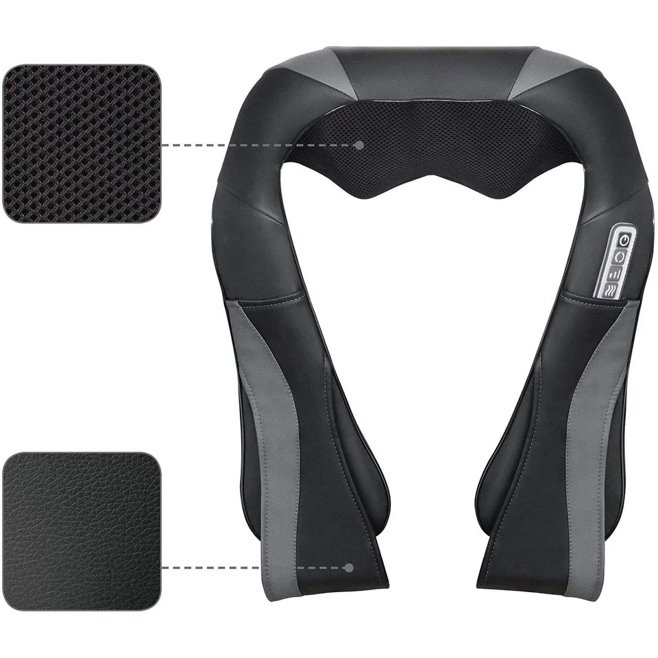 Shenzhen Electric Machine Shiatsu Pain Relief Therapy With Heat Massage Shawl Tool Neck and Shoulder Back Massager