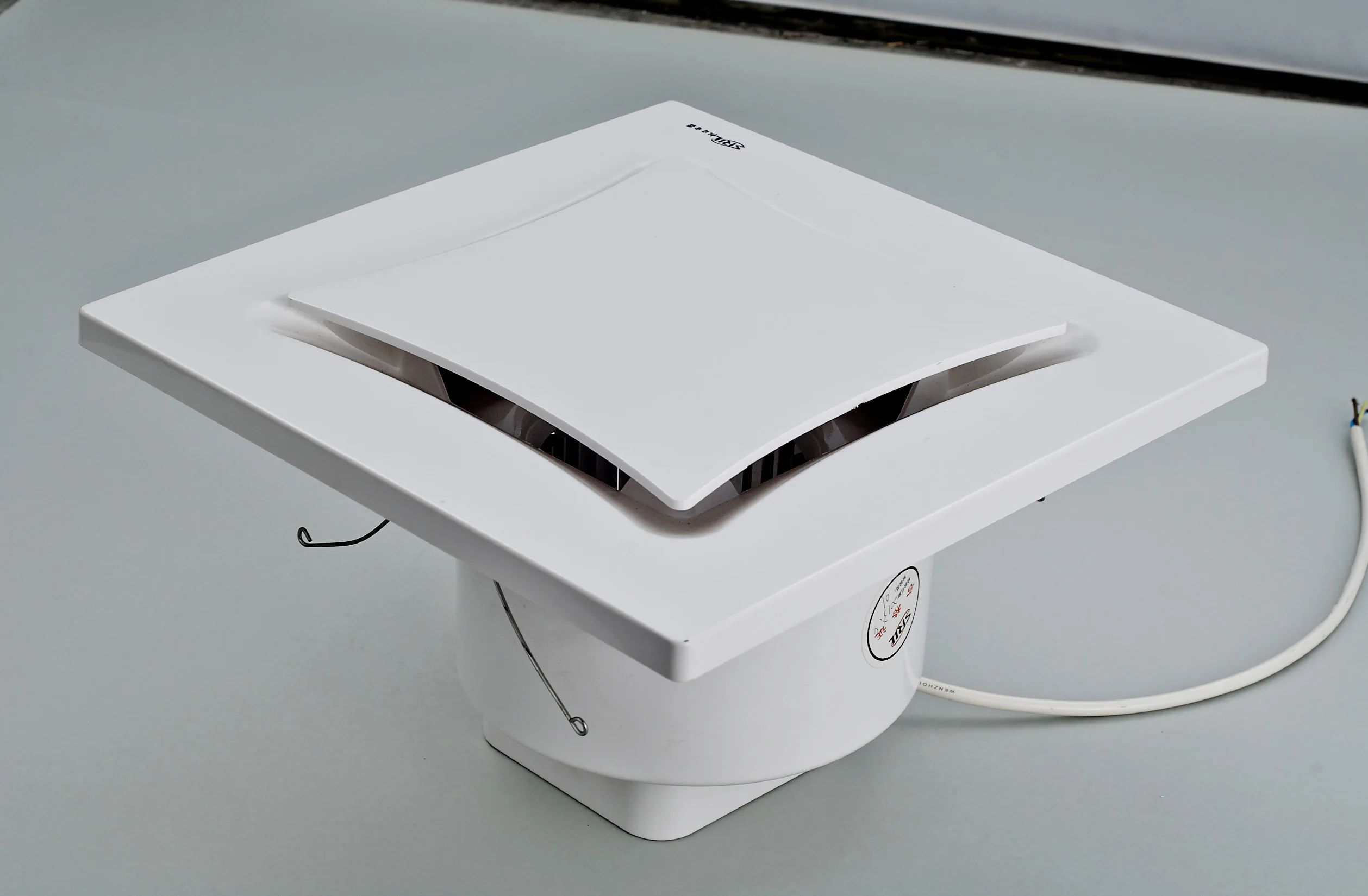 Very popular window sill fan Plastic exhaust fan high air volume kitchen toilet fan manufacturer popular sample design fashion