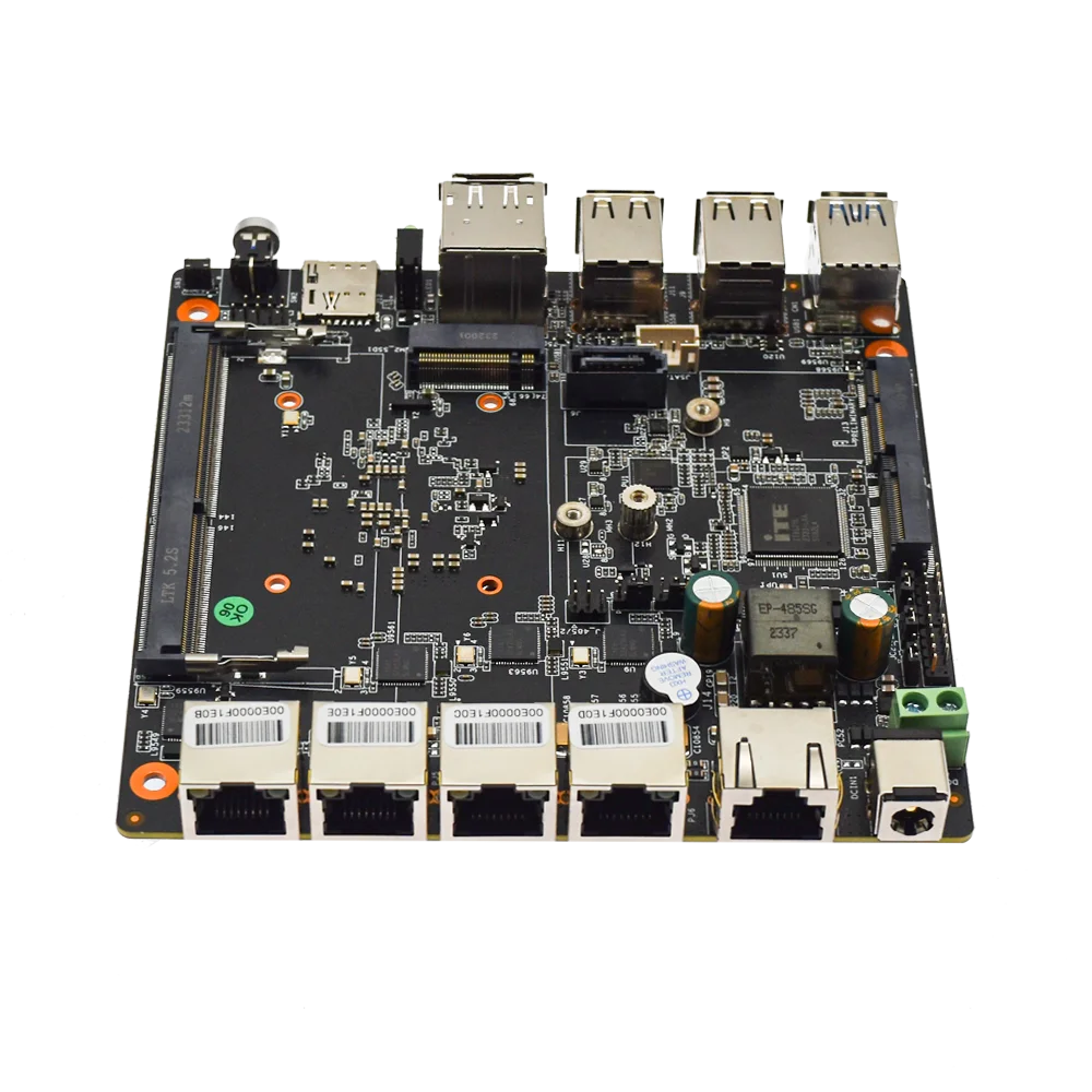 Cpu Intel 12 Gen Industrial Motherboard 4 Lan Port 7 USB Max Support 32GB RAM Motherboard Industrial