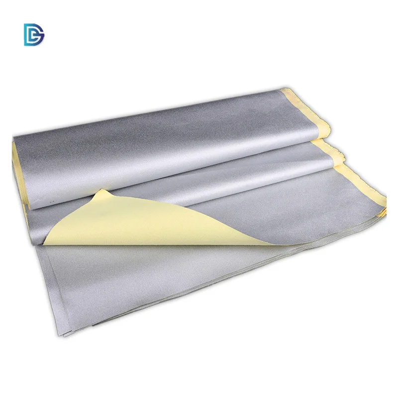 Теплоотражающая огнестойкая алюминиевая арамидная теплозащитная ткань от китайского производителя