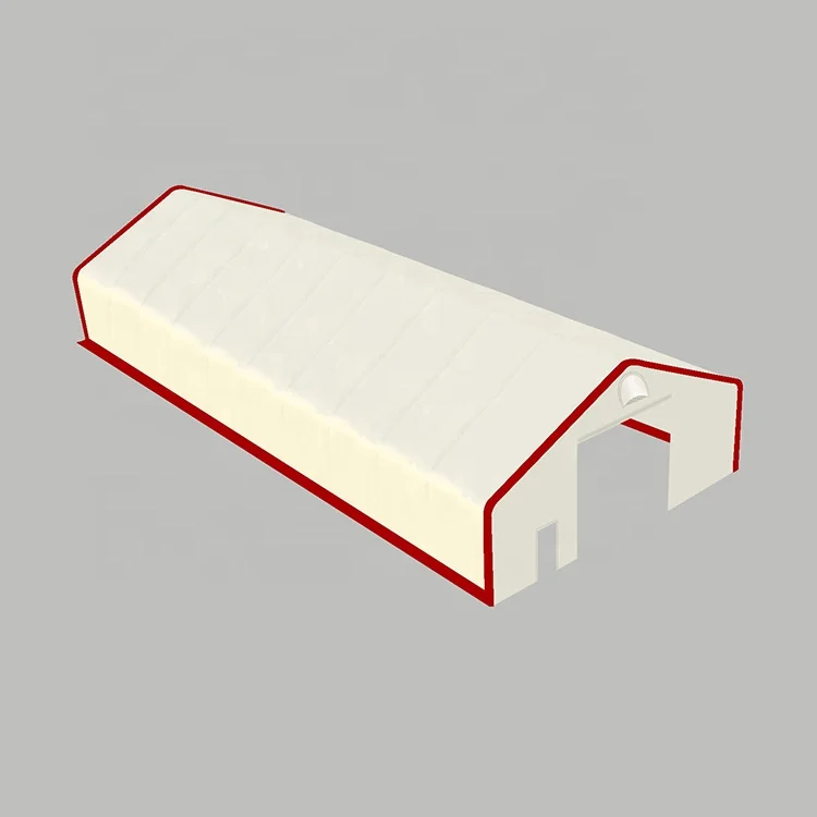 Sun wind avoid waterproof high quality warehouse PVC fabric tent with low price shelter