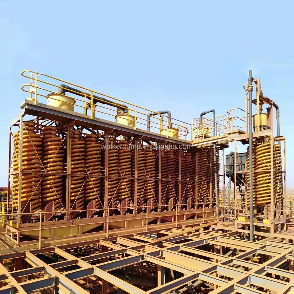 Wet Slurry Magnetite Processing Beneficiation Iron Ore Separation Washing Plant