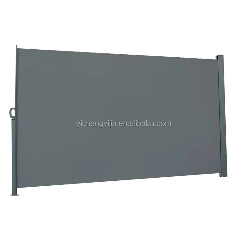 Наружный складной вертикальный ветровой экран 3*1,6 м, разделитель частоты, боковой Тент со стальным полюсом для сада