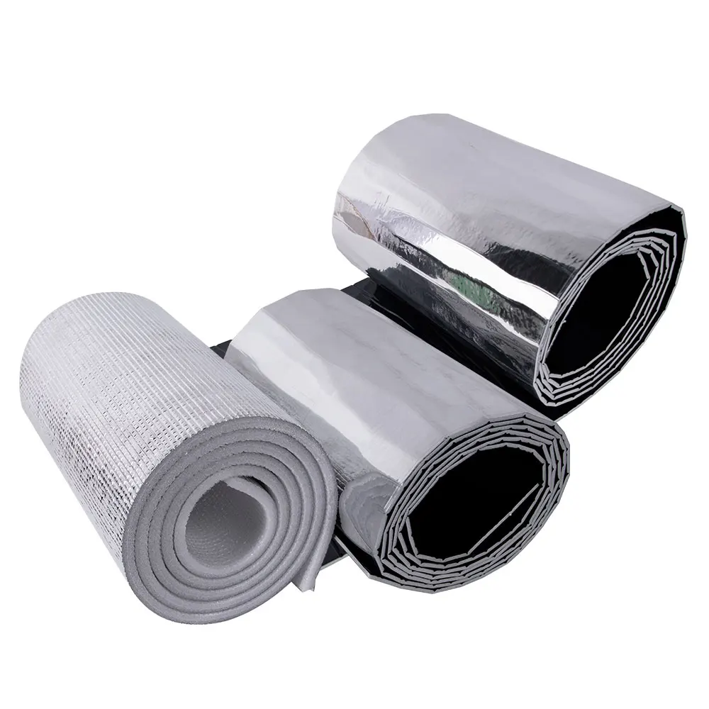 Heat Shield Aluminum Foil Bubble Reflective Soundproof Building Material Roofing Insulated Foil Rolls