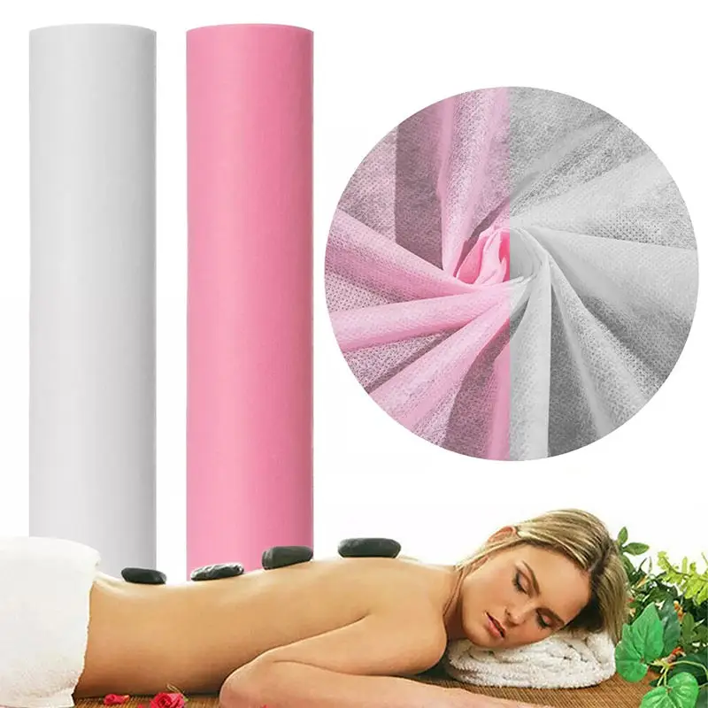 Non woven Disposable Beauty Salon Massage Bed Sheets Roll For Spa