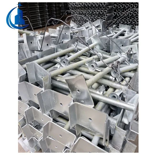 Scaffolding System Adjustable Screw Jack Galvanized Scaffolding Base Jack
