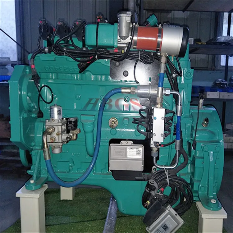 5.9L 60-150kwe уральный газовый двигатель для резервного оборудования и нефтяных месторождений 6BT 5