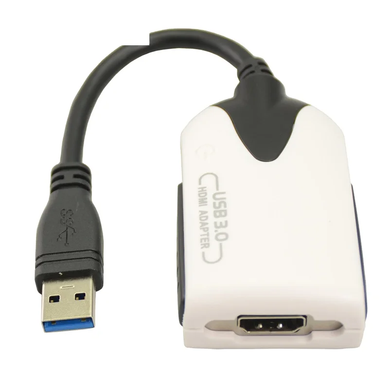 Сетевая ТВ 1920*1080 USB 3,0 к HD конвертер hdmi vga адаптер