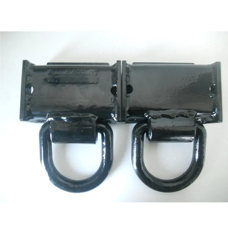 High Quality Forged Low Alloy Steel Lashing D Ring For Truck Welding Oem Auto Parts Slideable D-Rings