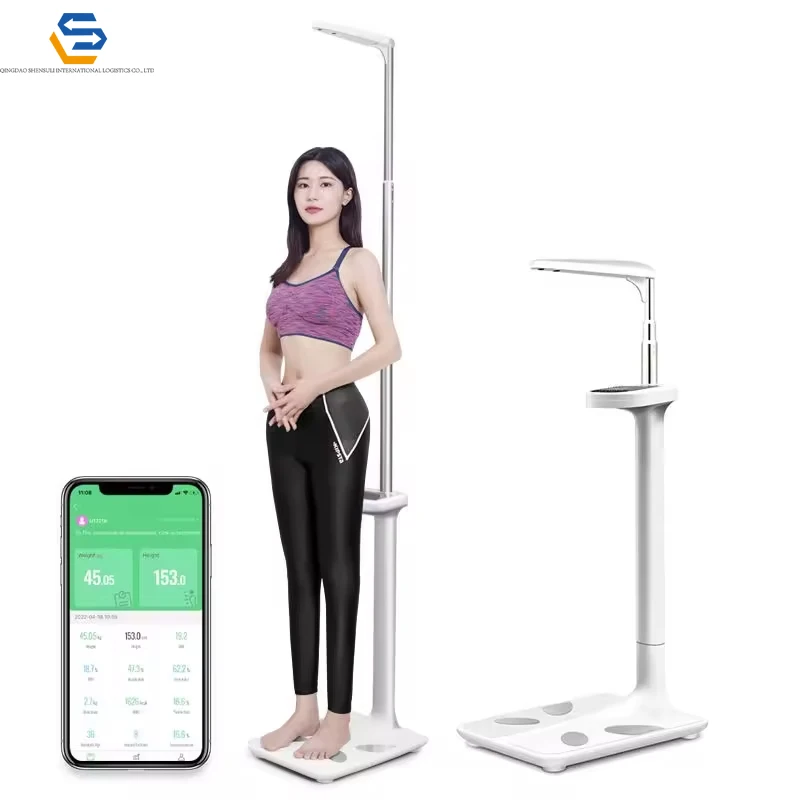 QDshensuli DDP Shipping Digital Weighing Scale 180KG BMI Baby Mode Smart Body Fat Scale with APP