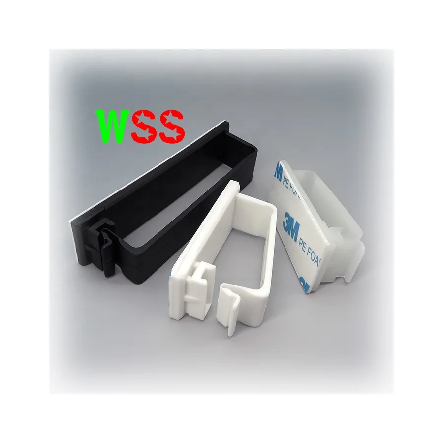 Adhesive Flat Tie Mount Nylon Cable Tie Holder Flat Wire Clip 3M Adhesive Base