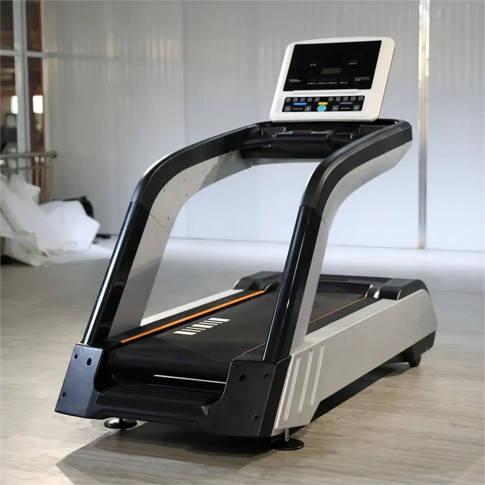 commercial gym equipment LCD touch screen treadmill cardio training walking running machine