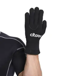 Factory custom 3mm 5mm Neoprene Diving Gloves Waterproof Anti Slip Flexible 5 Finger Scuba Swimming Diving Gloves