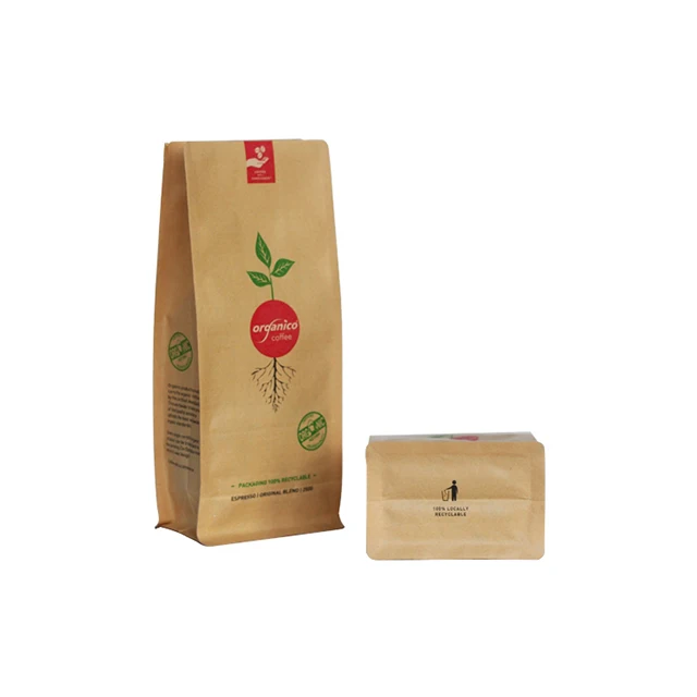 
Customized zippered plastic bags large metal material coffee package bag and tea bag 