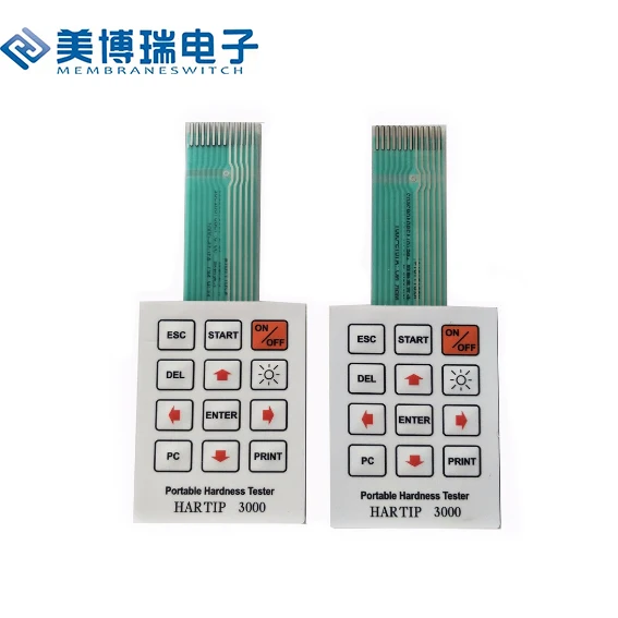 Digital Printing Technology Membrane Switches Tactile Push Button