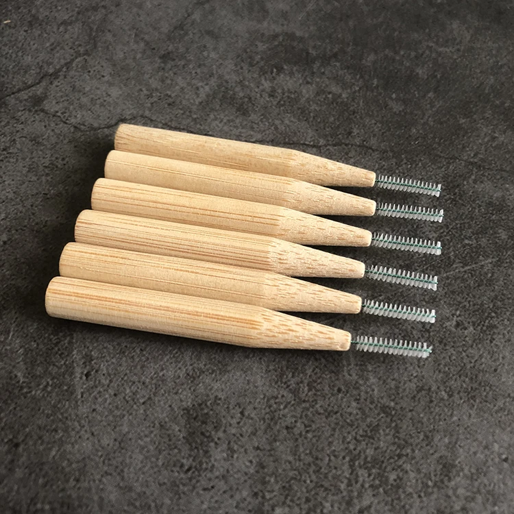Wholesale Portable Reusable Toothbrush Toothpick Dental Interdental Brush For Teeth Cleaning