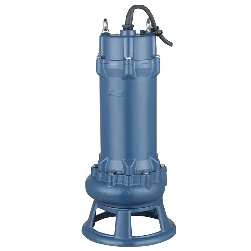 High Pressure WQV Vortex Cutting Electric Submersible Sewage Pump