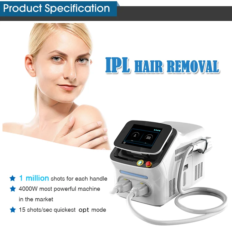 2023 новая мощная машина для удаления волос и омоложения кожи ipl диодный лазер