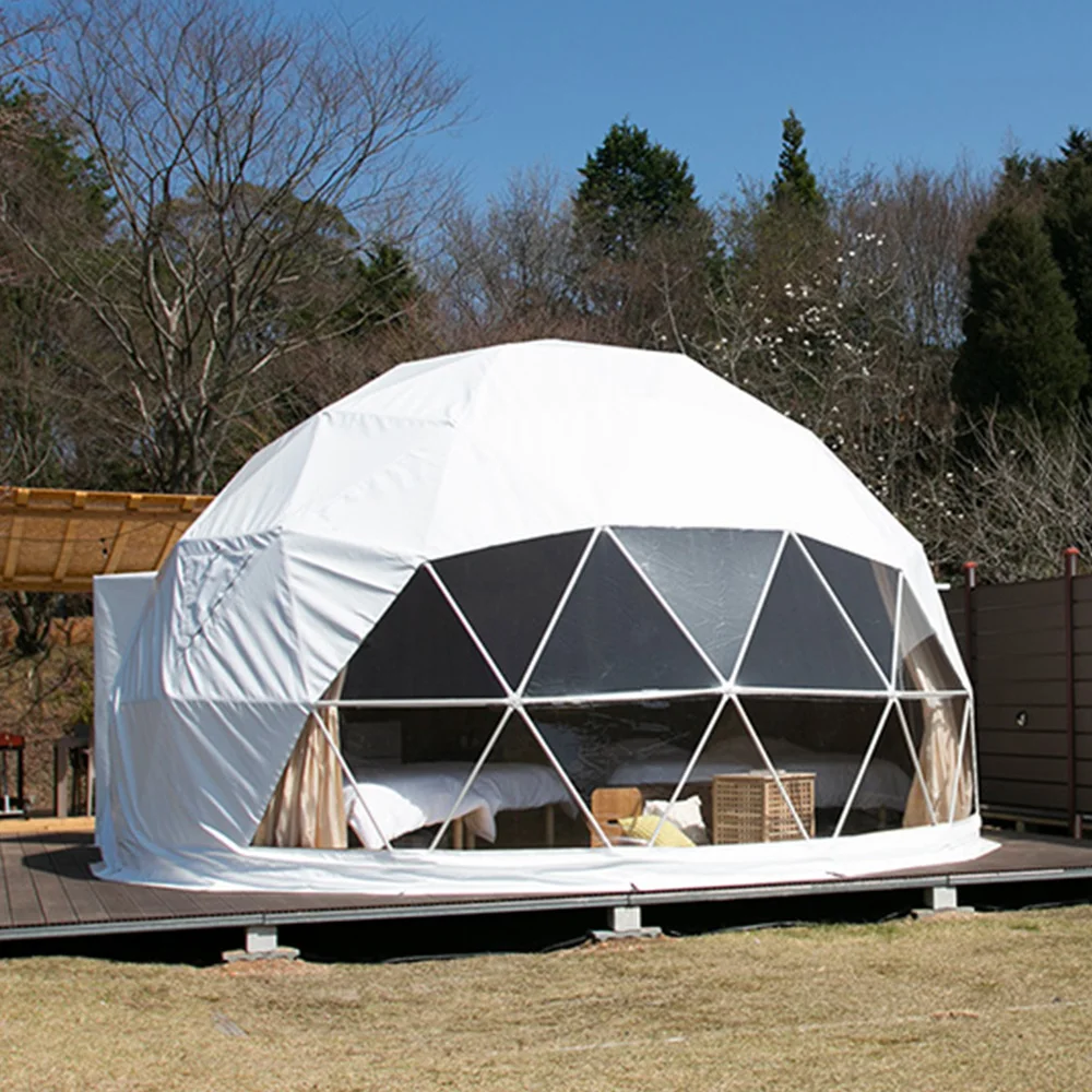 4x4 M 5x5m 10x10m Glamping Tent Dome Tent For Event Trade Show Outdoor Pagoda