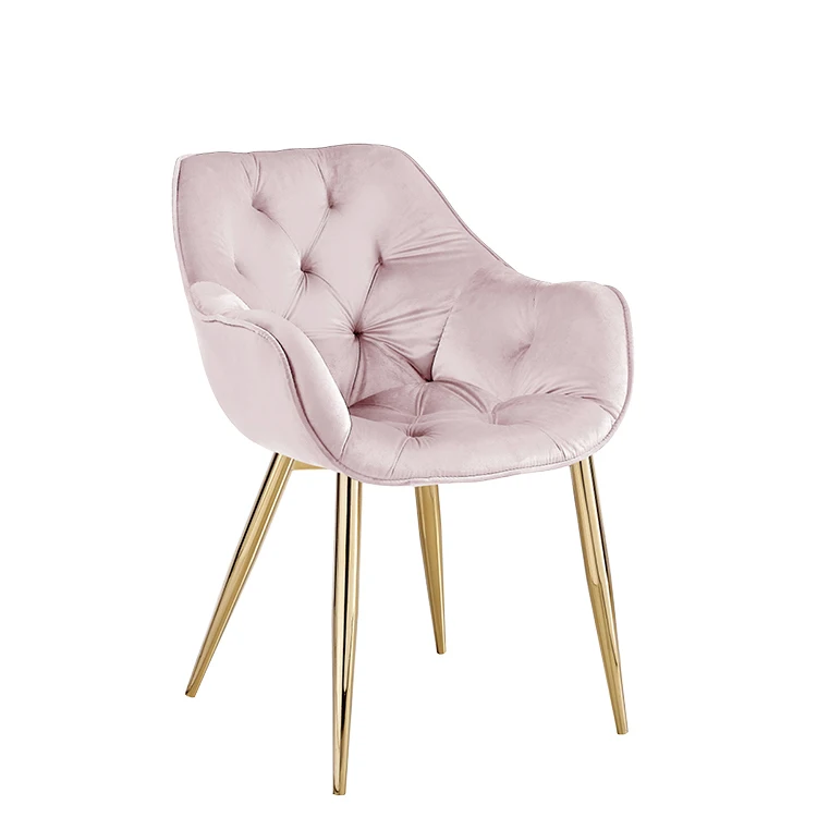 furniture chair dining room cheap contemporary natural american wingback fabric pink tufted dining chairs nordic scandinavian